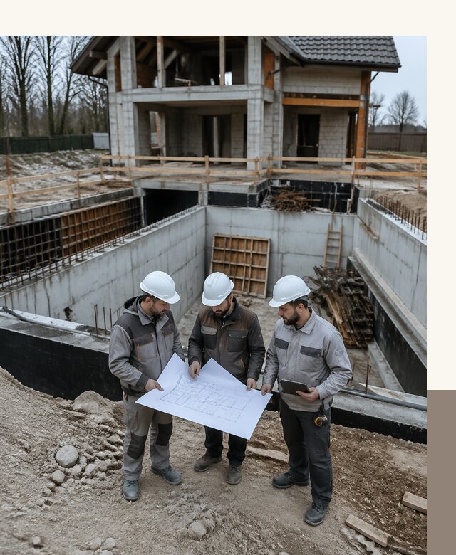 Проектирование и строительство домов с подвалом под ключ в Геленджике
