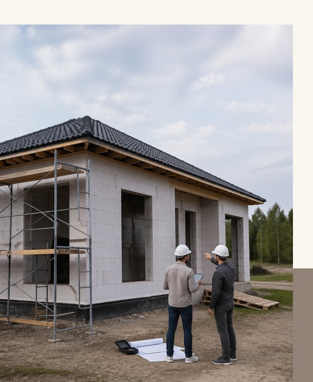 Проектирование одноэтажных домов из газобетона в Геленджике